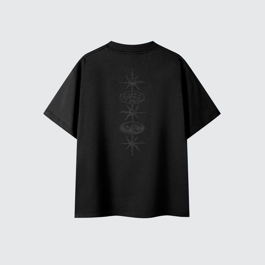 The shape of silence T-Shirt - Black