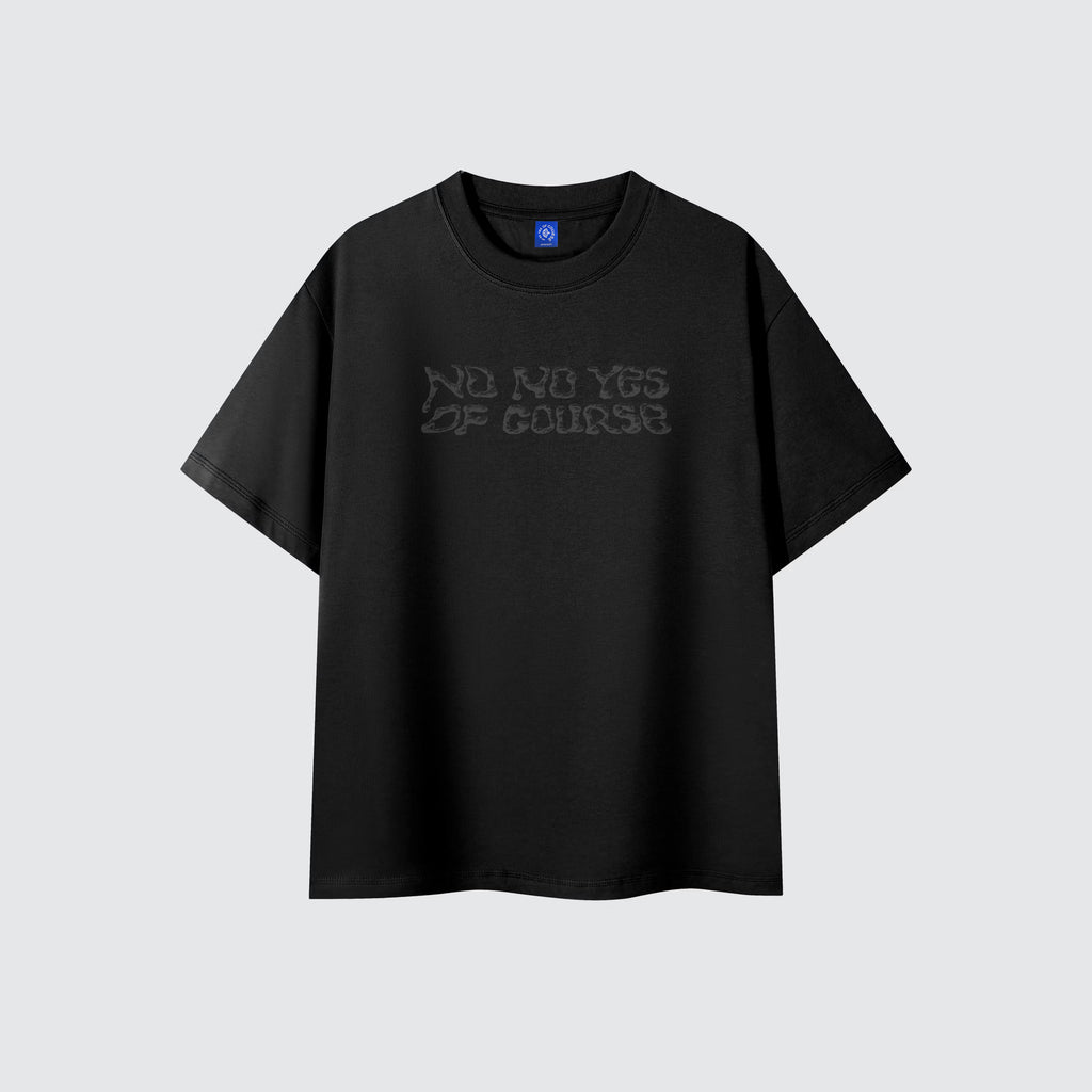 The shape of silence T-Shirt - Black