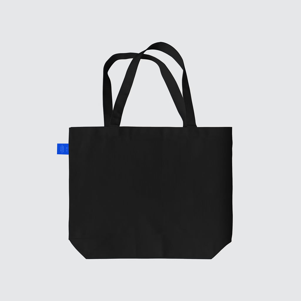 The shape of silence Tote Bag - Black